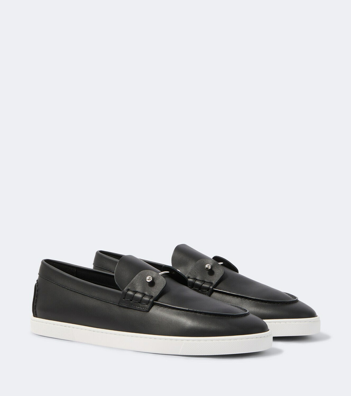 Christian Louboutin Chambeliboat leather slip-on shoes