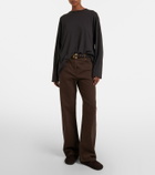The Row Floris cotton jersey T-shirt