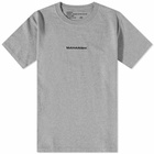 Maharishi Men's MILTYPE Classic Logo T-Shirt in GreyMarl