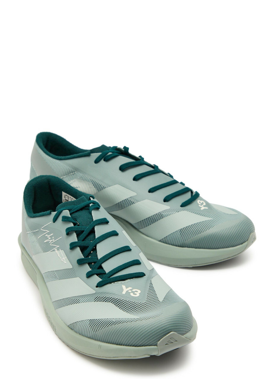 Y-3 X Adidas Adizero RC6 Mesh Sneakers Blue