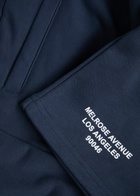 Club 1984 Melrose Printed Cotton Shorts Navy