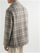 Barena - Checked Wool-Blend Shirt Jacket - Neutrals