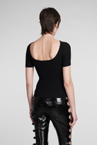 Courrèges Topwear In Black Viscose