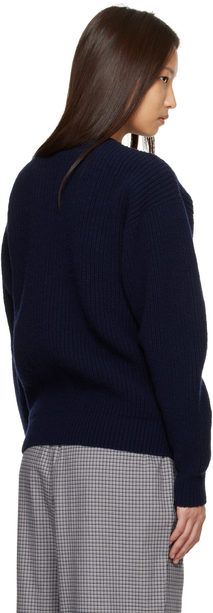 Baserange Navy Mea Cardigan