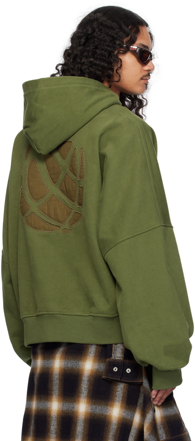NAMESAKE Green Chester Pullover Hoodie