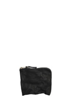 Comme des Garçons Wallet Wallet In Black Leather