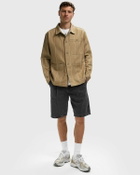 Parlez Flow Jacket Brown Mens Overshirt