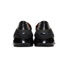 Maison Margiela Black Retro Fit Sole Loafers