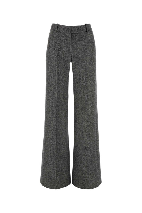 Photo: Ermanno Scervino Wide Trousers With Herringbone Pattern
