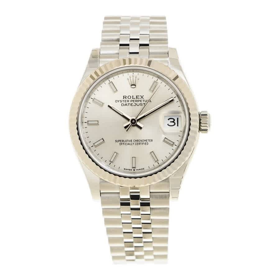 Rolex Datejust 31 Automatic Silver Dial Ladies Watch 278274SSJ