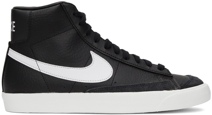 Photo: Nike Black Blazer Mid '77 Vintage Sneakers