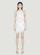 DI PETSA Wet Look Mini Dress
