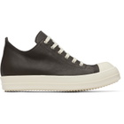 Rick Owens Brown Tower Low Sneaks Sneakers