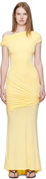 Paris Georgia Yellow Pascal Maxi Dress