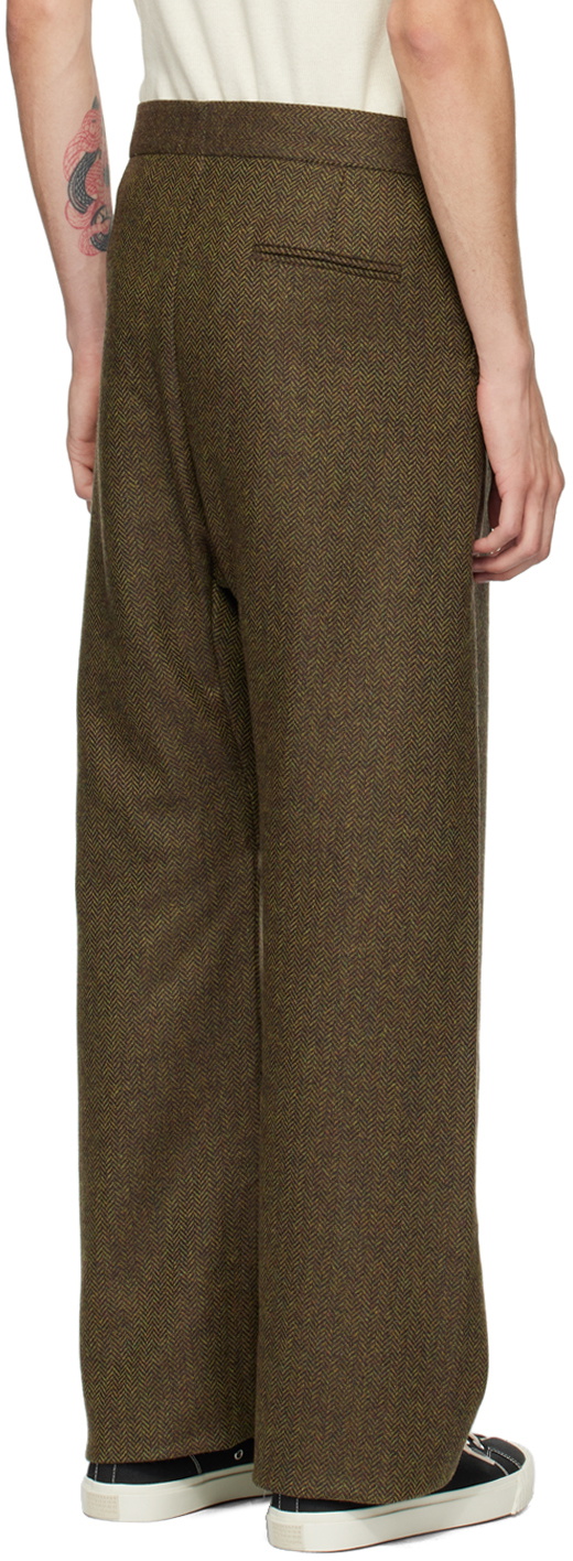 Bless Green Offset Trousers
