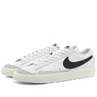 Nike Men's Blazer Low 77 VNTG Sneakers in White/Black/Orange