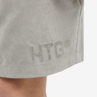 Honor the Gift Men's HTG Brand Poly Shorts in Grey