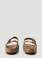 Arizona Two Strap Sandals in Khaki