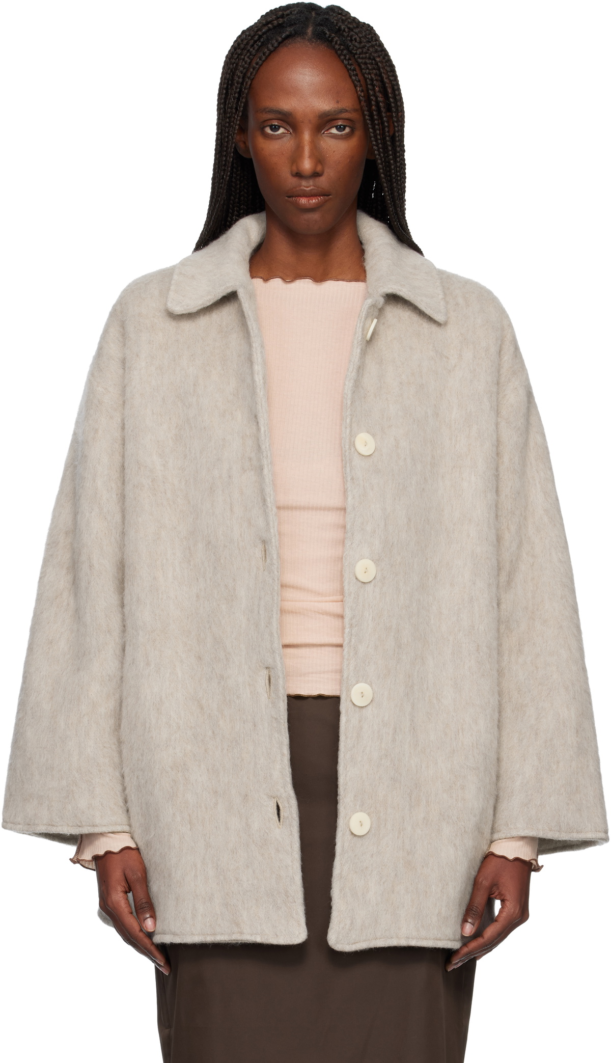 Baserange Black Corduroy Pete Jacket Baserange