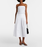 Proenza Schouler White Label Nessa cotton-blend maxi skirt