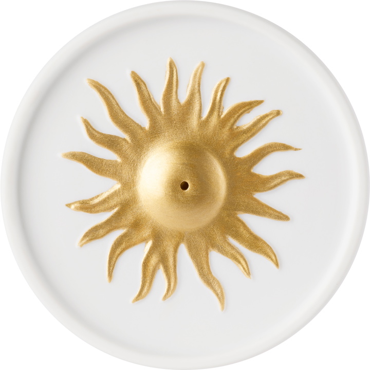 Photo: L'OBJET White & Gold Soleil Incense Holder