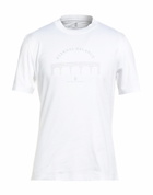 Brunello Cucinelli Mens T-shirt in White