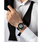 Porsamo Bleu Cassius Automatic Black Dial Mens Watch 801CCAL