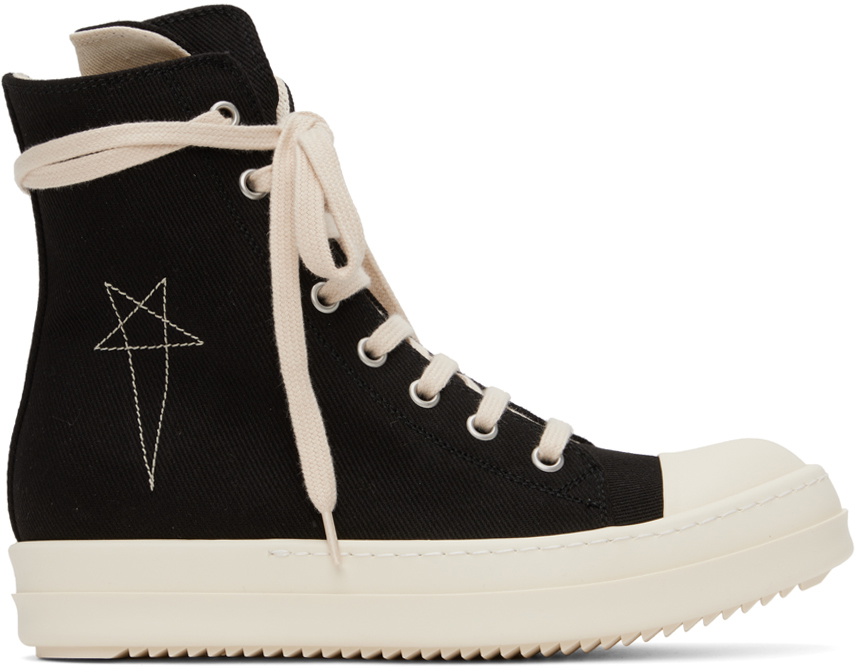 Rick Owens DRKSHDW Black Pentastitch Sneakers Rick Owens Drkshdw