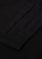 Ymc Deadbeat Wide-leg Stretch-cotton Trousers Black