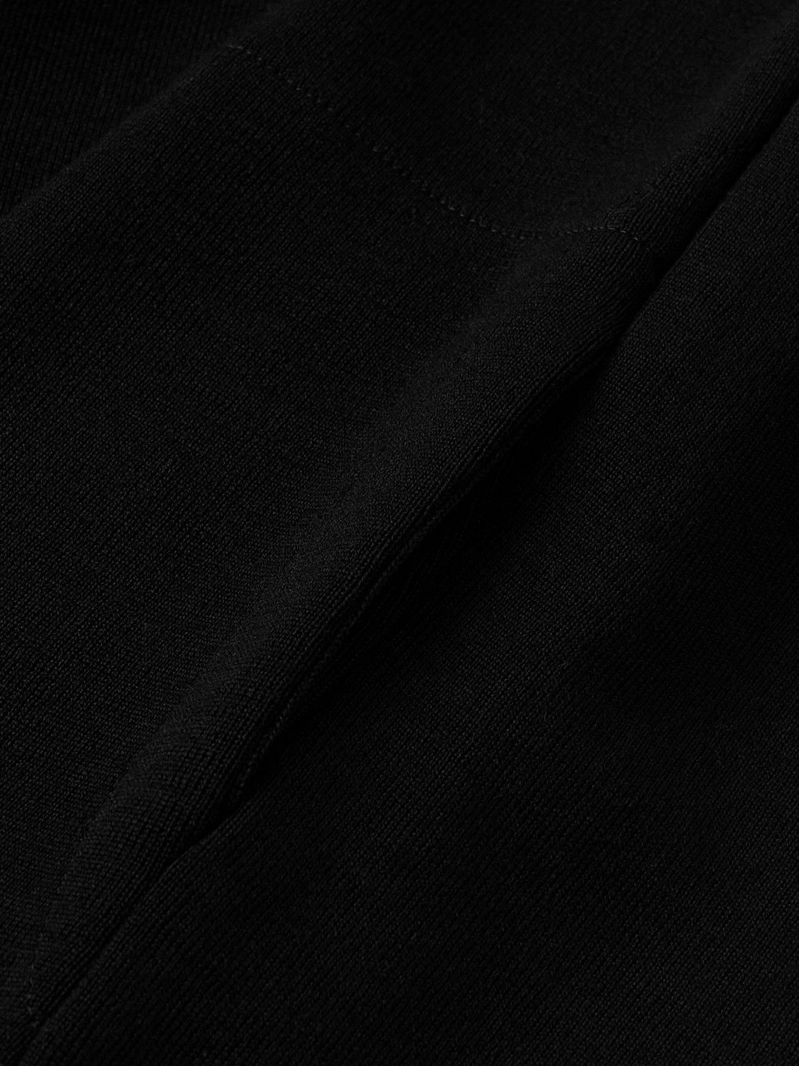S.N.S Herning - Naval Virgin Wool Zip-Up Cardigan - Blue