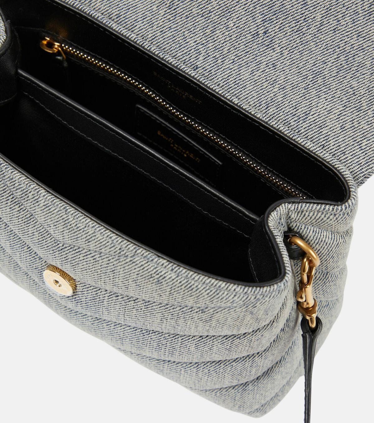 Saint Laurent - Loulou Toy denim shoulder bag Saint Laurent
