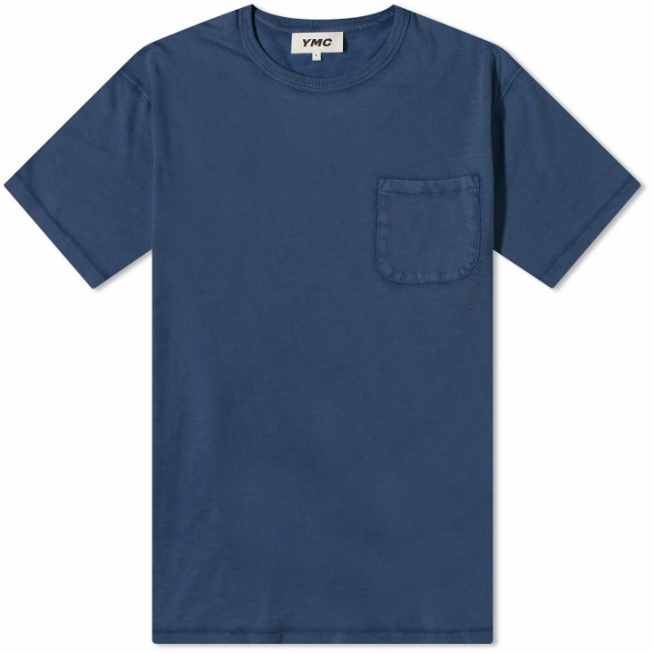 Photo: YMC Men's Wild Ones T-Shirt in Blue