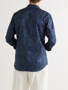 ETRO - Slim-Fit Paisley-Print Cotton Shirt - Blue