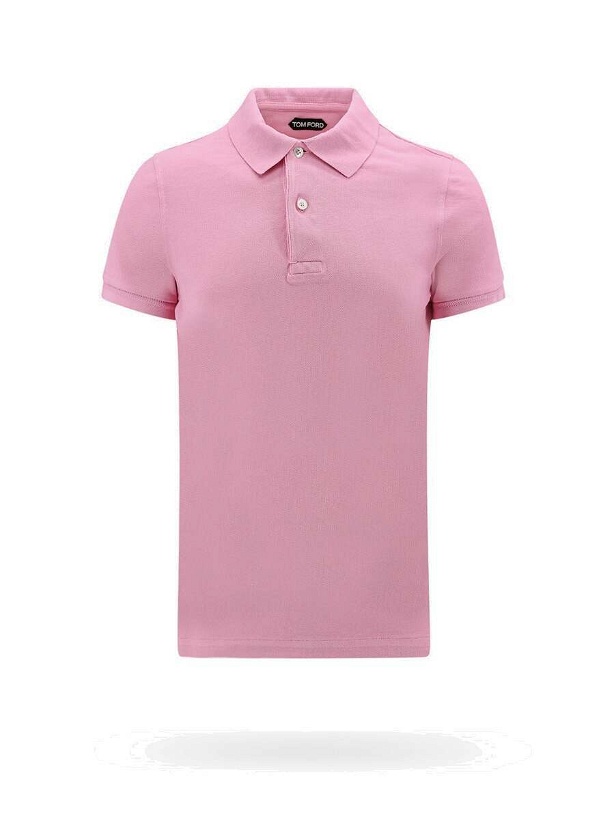 Photo: Tom Ford   Polo Shirt Pink   Mens