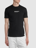 DSQUARED2 - Logo Printed Cotton Jersey T-shirt