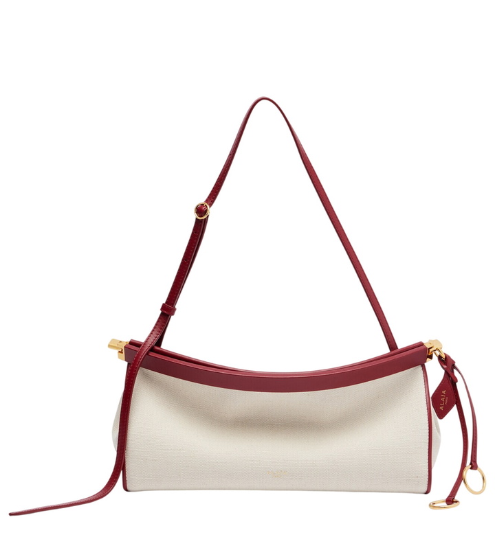 Photo: Alaïa Le Click Medium canvas shoulder bag