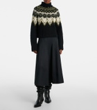 Proenza Schouler Lizzy fair isle cotton turtleneck sweater