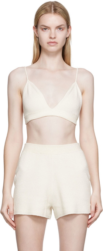 Photo: Joseph Off-White Towelling Bra