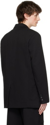 The Frankie Shop Black Grant Blazer