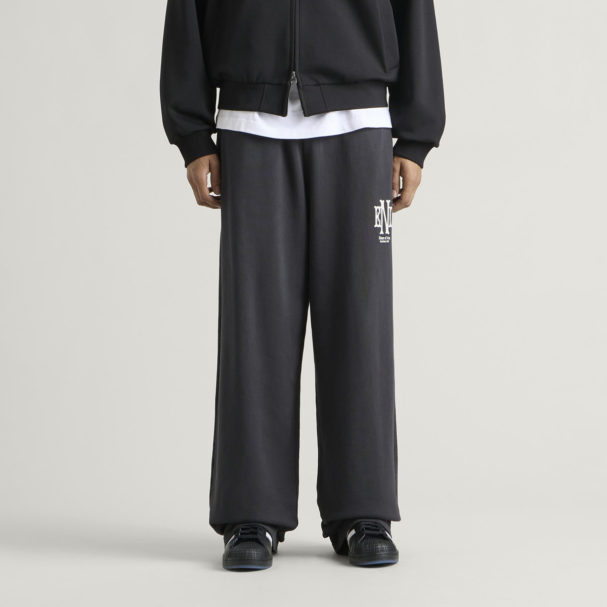 END. Mono Sweatpant in Cinder Black