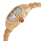 Michele Meggie Quartz Diamond White Mother of Pearl Dial Ladies Watch MWW33B000010