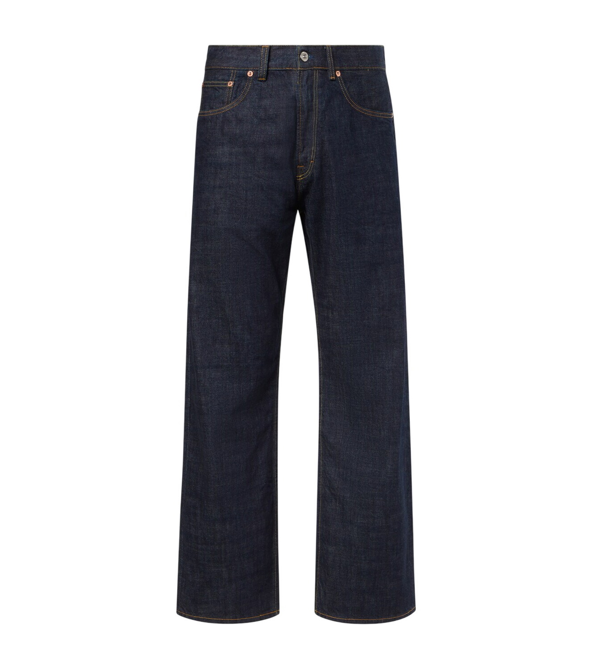 NO/FAITH STUDIOS Black Heavy Denim Cargo Pants