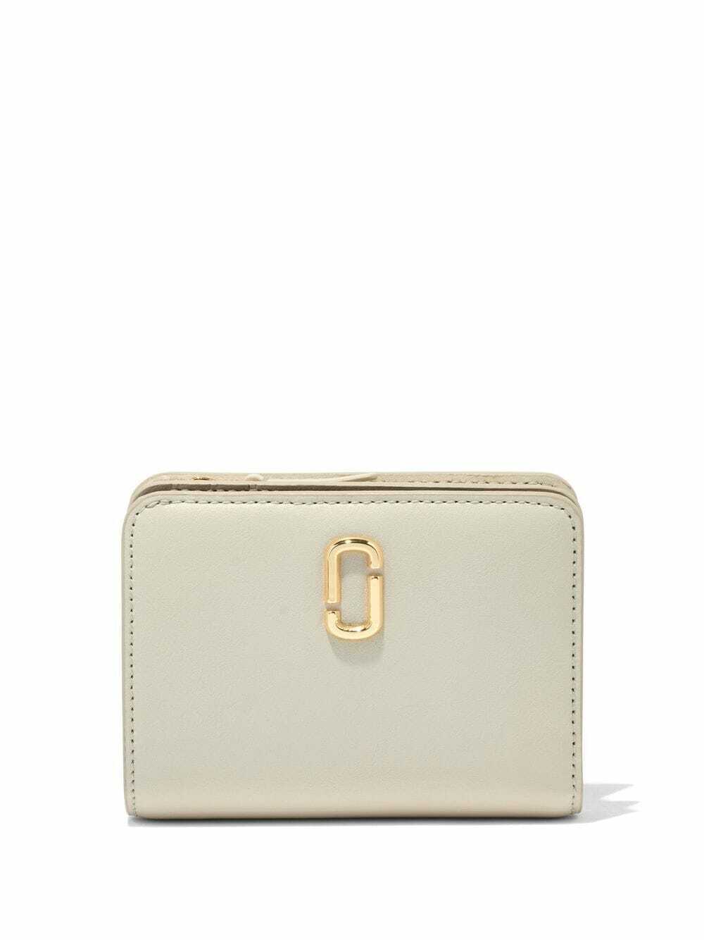 MARC JACOBS - The J Marc Mini Compact Leather Wallet Marc Jacobs