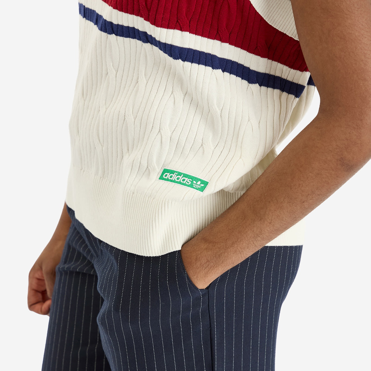 Adidas Women's Originals Retro Sports Vest in Off White
