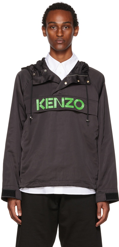Photo: Kenzo Black Kenzo Paris Windcheater Jacket