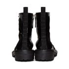 Yang Li Black Lace Up Boots