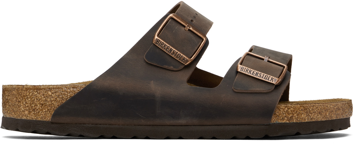Birkenstock Brown Regular Arizona Sandals