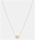 Melissa Kaye Lenox Reign 18kt gold necklace with diamond