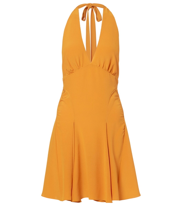 Saint Laurent - Velvet minidress Saint Laurent