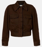 Dries Van Noten Cropped denim jacket